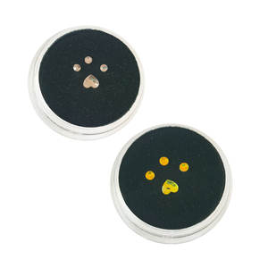 Gemas de dientes de cristal | Joyería con forma de mariposa de oso de 3 - 5 mm | Kit de gemas de dientes OEM ODM al <span class=keywords><strong>por</strong></span> mayor - Product Image 3