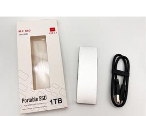 ฮาร์ดดิสก์ SSD แบบพกพาโลหะ USB3.1 Type-c สำหรับต่อพ่วงภายนอกสำหรับเดสก์ท็อป พร้อมความจุที่อัปเกรดแล้ว 1TB-20TB - Product Image 5