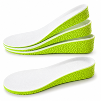 Semelles intérieures en mousse pour chaussures de sport, rehausseuses multi-niveaux, invisibles, absorbant les chocs et évacuant la transpiration, vente en gros