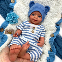 Poupées Reborn de 18 pouces pour bébés garçons, corps en silicone, toucher la peau réelle, anatomiquement correcte, poupées Reborn réalistes pour nourrir