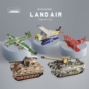 Modelo de Portaaviones de Papel Hecho a Mano, Rompecabezas 3D Estéreo, Juguete Educativo de Ciencia, Regalo - Product Image 3