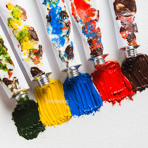 Débutant Enfants Art Fournitures 2L Or Métallique <span class=keywords><strong>Acrylique</strong></span> Huile <span class=keywords><strong>Gouache</strong></span> Peinture avec Revêtement Pigment pour Enfants Comprend <span class=keywords><strong>Acrylique</strong></span> Brosse Ensemble - Product Image 1