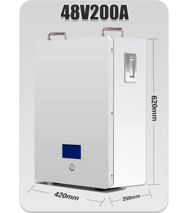 Dinding daya OEM dengan LifePO4 tenaga surya 15kWh dan WiFi 48v 51.2v 100AH 200AH baterai Lithium energi - Product Image 2