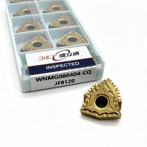 Inserti per Tornitura in Carburo DLT WNMG080404/08-CQ, Utensili da Taglio per Tornio CNC, Inserti Resistenti all'Usura OEM - Product Image 3