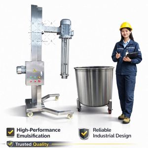 Food Grade Hydraulic Soap Handheld Pressure Homogenizer Mixer Propeller Agitator Equipment Homomixer - Product Image 2