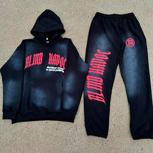 ชุดวอร์มผ้ายืดทรงโอเวอร์ไซส์สำหรับผู้ชาย - Product Image 1