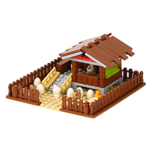 MOC3004 <span class=keywords><strong>Casa</strong></span> <span class=keywords><strong>de</strong></span> Campo, Caseta <span class=keywords><strong>para</strong></span> Perros, Juguete <span class=keywords><strong>de</strong></span> Bloques <span class=keywords><strong>de</strong></span> Construcción <span class=keywords><strong>de</strong></span> la Serie Ciudad <span class=keywords><strong>para</strong></span> Niños y Niñas, Venta al por Mayor - Product Image 2