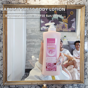 Lotion corporelle blanchissante au glutathion, best-seller, SPF50, 400 ml, rafraîchissante, non grasse, nourrissante, parfum longue durée - Product Image 2