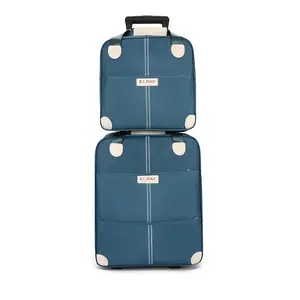 Großhandel günstige Reisetaschen Trolley-Duffel-Taschen mit Rädern rollbare personalisierbare Gepäckgarnitur Logo Nylon für Herren und Damen