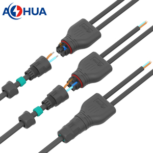 AHUA 2 3 Pin cavo cavo cablaggio personalizzato YM20 1 diviso a più potenza IP68 connettore impermeabile per elettrodomestici - Product Image 4