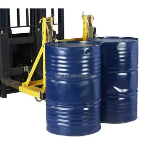 High power rotator attachment for self loading oil drum forklift stacker with rotating and forklift drum clamp in China