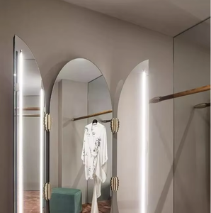 Tùy Chỉnh Cửa Hàng Quần Áo Cửa Hàng Cô Gái Phụ Nữ May Mặc Áo Ngực Cao Gót Giày Túi Xách Tường Kim Loại Gỗ Hiển Thị Giá Đứng Kệ - Product Image 4