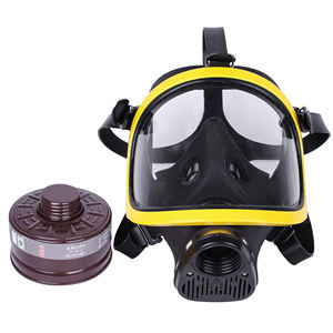 अग्नि सुरक्षा और रासायनिक वातावरण FM-302A लिए स्तंभ पूर्ण चेहरा गैस मास्क - Product Image 4