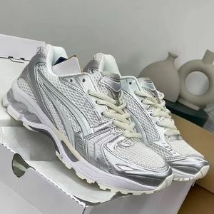 Nuevas Zapatillas Deportivas de Diseño K14 para Hombre y Mujer en Colores Blanco, Clay Canyon, Negro Grafito, Gris Medianoche, Crema, Azul Gridding - Product Image 5