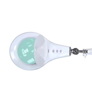 โคมไฟขยายแสง LED แบบเย็นพร้อมที่หนีบ 5X 10X พร้อมกระจกปรับแสงได้ โคมไฟตั้งโต๊ะแบบแขนปรับได้ - Product Image 2
