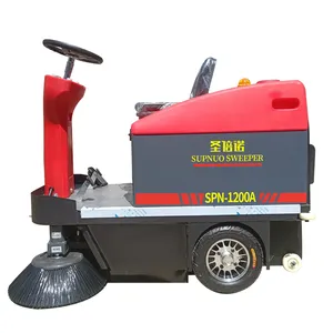 Venda direta da fábrica Supnuo SBN-1200A Robô industrial aspirador de chão, lavadora de chão e aspirador com assento