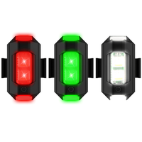 Universal Strobe Warnleuchte 7 Farben USB wiederauf ladbare Flugzeuge LED Not lichter Drone Night Strobe Fahrrad lampe