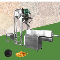Machine de lavage et de séchage du sésame 1-5t/h Ligne de lavage et de séchage des graines de sésame Ligne de nettoyage et de traitement des graines de sésame