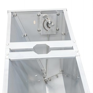 Nouveau système d'alimentation pour porcs Hengyin de bonne qualité, mangeoire automatique double légère en acier inoxydable 50 kg, Henan Chine 1 - Product Image 3