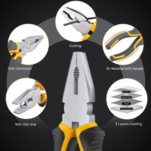 Household Tool Set 200x120x60mm Pliers Hand Tool Kit For Home Repair - Product Image 1