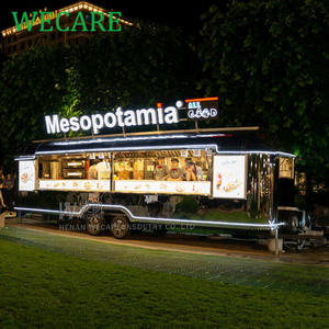 WECARE Móvel Suco Café Cerveja Bar Grande Concessão Catering Trailer Caminhão De Sorvete Totalmente Equipado Móvel <span class=keywords><strong>Food</strong></span> Trailer - Product Image 1