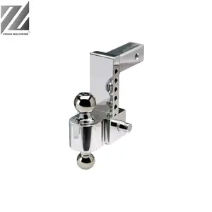 Oem High Precision Aluminium Adjustable Ball Mount With Hitch Ball