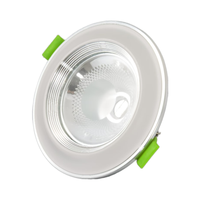 Spot LED moderne 7W réglable en aluminium pour éclairage de plafond de bureau à domicile anti-éblouissement pour les hôtels