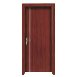 Offre spéciale ignifuge Durable intérieur solide porte en bois dernière conception chambre cuisine porte d'entrée