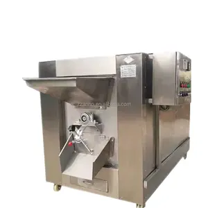 factory nuts roaster electric chestnuts roaster machine Commercial drum rotary peanut roasting machine