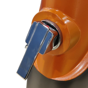 Ducha solar de 32L con pintura naranja con cabezal de ducha 70562 - Product Image 3