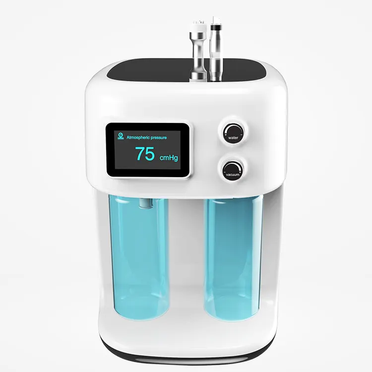 Promote Intelligent Ice Blue Hydro Peeling Cleaning Facial Oxygen Machine / /Hydra Skin Facial Beauty Dermabrasion System