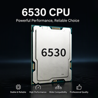 Prosesor CPU New Gold 6530 32C 2.1 hingga 4.0GHz 160MB TDP 270W DDR5 Stok Massal PCIe 5.0 Prosesor Server Database Komputasi Cloud