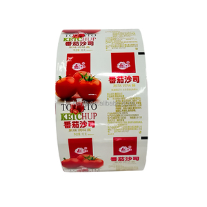 Film en rouleau pour sachets de pâte de tomate de qualité alimentaire BOPP/PET/Aluminium/CPP/PE, sac de laminage à chaud avec impression personnalisée, film d'emballage pour ketchup - Product Image 6