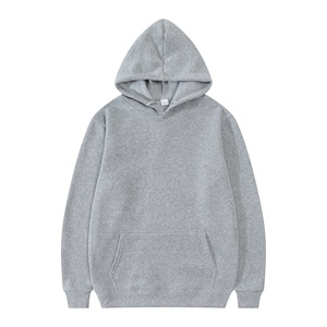 Felpa Capri da Uomo con Cappuccio in Poliestere Tinta Unita 230g, Vestibilità Ampia, Casual, per Sport, Colore Solido, Taglia EU, Autunnale - Product Image 3