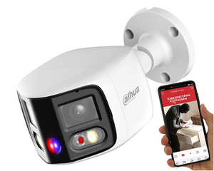 كاميرا شبكة رصاصية أصلية من داهوا طراز IPC-PFW3849S-A180-AS-PV بدقة 2×4 ميجابكسل مع تقنية TiOC Duo وخاصية Colorvu وتركيز ثابت وإنذار صوتي وضوئي - Product Image 3