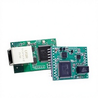 Módulo de Puerto Dual/Tri-serial a Ethernet, Interfaz TTL a Red, MQTT, Gateway Modbus de Grado Industrial USR-TCP232-E2/ED2