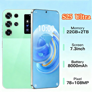 Bộ Nhớ Lớn 22 + 2Tb 2025 Mới S25 Siêu Nhà Máy Khuyến Mãi 5G Dual Sim Android15 7.3Inch 108MP Rõ Ràng Máy Ảnh Toàn Cầu Điện Thoại Di Động - Product Image 1