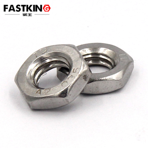 Tuercas hexagonales delgadas <span class=keywords><strong>de</strong></span> acero inoxidable 304 estándar M3-M48, tipo Frosh <span class=keywords><strong>Kola</strong></span> Nut ISO4036 - Product Image 5