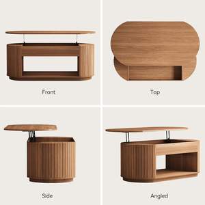 <span class=keywords><strong>Table</strong></span> <span class=keywords><strong>basse</strong></span> relevable moderne de 47 pouces pour la maison, le bureau et le salon - Product Image 6