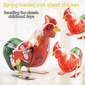 Figura de Acción de Rana Saltarina de Metal Clásica, Juguete de <span class=keywords><strong>Cuerda</strong></span> para Niños, Regalo para Bebés, Juguetes Clásicos de <span class=keywords><strong>Cuerda</strong></span> - Product Image 4