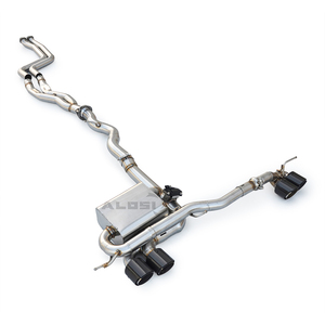 Sistema de Escape Catback con Válvula para <span class=keywords><strong>BMW</strong></span> <span class=keywords><strong>130i</strong></span> 128i E82 E87 E88 3.0T <span class=keywords><strong>N52</strong></span> 2007-2012, Tubo de Escape de Alta Calidad SS304 con Punta de Fibra de Carbono - Product Image 3