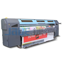 Impresora de Solvente Nueva de Fábrica Jade, 3.2m, para Cabezal de Impresión Konica512i, 4 Cabezales, 600dpi, Plotter para Etiquetas/Tarjetas/Flexibles
