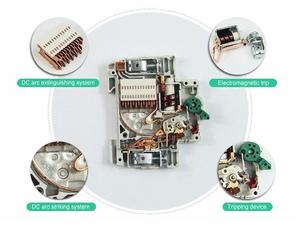 Điện mini bảo vệ không khí quá tải quá áp đúc trường hợp ARC lỗi ngắt mạch <span class=keywords><strong>16A</strong></span> AC 230V - Product Image 5