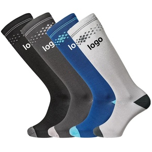 Calcetines Deportivos de Alta Calidad, Compresión y Soporte para Pantorrillas, Transpirables, para Ciclismo y Running, Suaves, Antideslizantes, con Protección, Venta al Por Mayor - Product Image 1