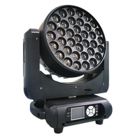 Effet anneau Martin wash 37x15W RGBW 4in1 wash led moving head light