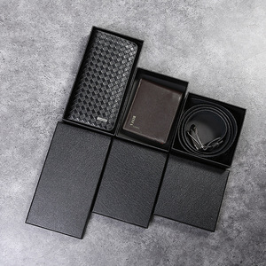 Spot customized rectangular men's belt cash bag box exquisite gift packaging box