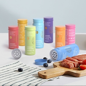 Envases de Aluminio para Alimentos de 80ml y 100ml, Venta al Por Mayor, Personalizables, Frascos Metálicos para Especias en Polvo - Product Image 1