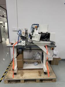 Machine à coudre industrielle Sokiei à double aiguille, informatisée, automatique, programmable, haute vitesse, moteur 220V, coupe-fil pour - Product Image 6