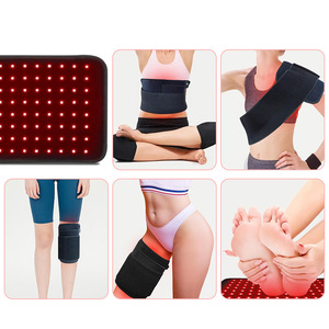 Cinturón de luz LED grande de 120 LED, cinturón térmico, cinturón de protección, cinturón multifuncional para masajes y terapia con luz roja para el hogar - Product Image 4