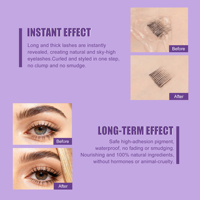 Mascara professionnel waterproof 4D Sky High noir, volume et longueur extra, en gros, avec logo personnalisé pour marque privée